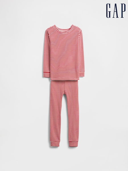 Gap Red Long Sleeve Pyjama Top & Trousers Set (6mths-5yrs) (6mths-5yrs) (W73355) | €22.50
