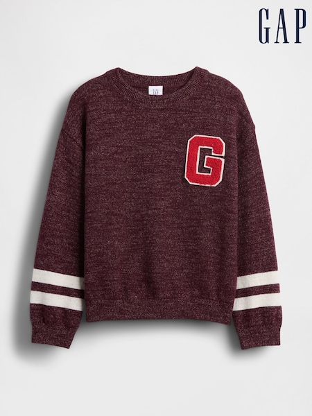Gap Red Graphic Crew Neck Sweatshirt (6mths-5yrs) (6mths-5yrs) (W73368) | €27