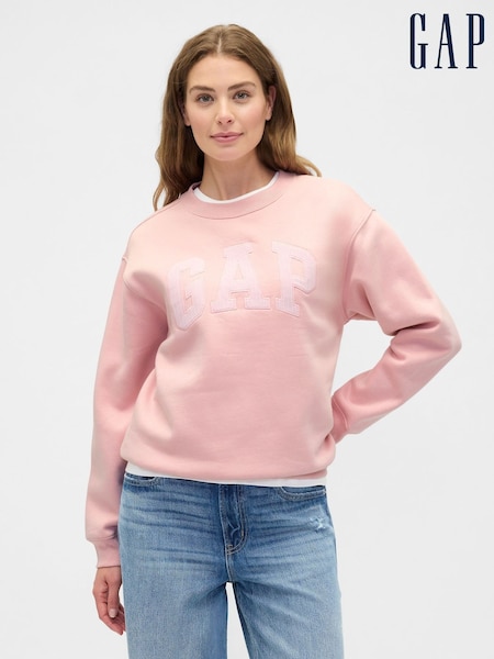 Rosa - Gap Relaxed Logo Sweatshirt (W73415) | 42 €