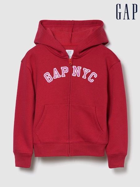 Gap Relaxed Logo Print Zip Hoodie (4-13yrs) (4-13yrs) (W73429) | 39 €