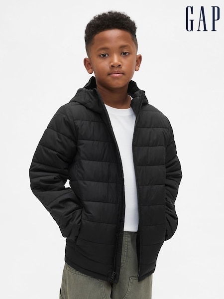 Gap Black Cold Control Puffer Jacket (4-13yrs) (4-13yrs) (W73455) | €53