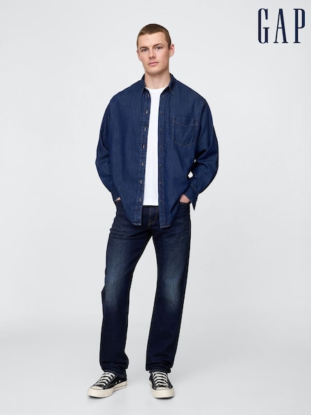 Gap Blue Indigo Straight Jeans (W73512) | €66