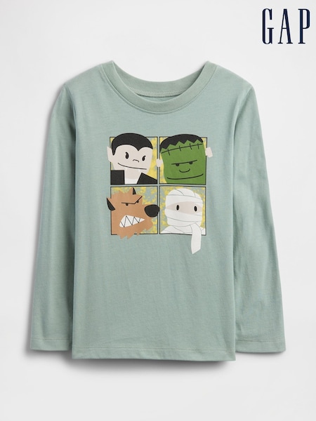 Gap Green Graphic T-Shirt (6mths-5yrs) (W73559) | €13