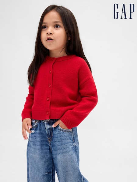 Gap Red Cashsoft Cardigan (6mths-5yrs) (6mths-5yrs) (W73565) | €32