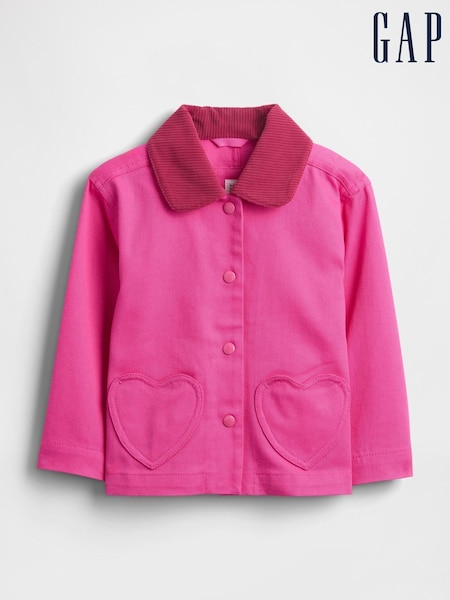 Gap Pink Heart-Pocket Jacket (6mths-5yrs) (W73586) | €80