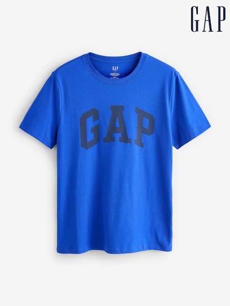 Gap Blue Everyday Soft Logo Crew Neck T-Shirt (W73633) | €19