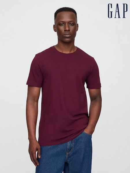 Gap Red Everyday Soft Crew Neck T-Shirt (W73635) | €17