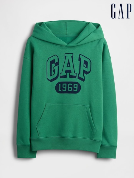 Gap Green Vintage Soft Logo Hoodie (4-13yrs) (4-13yrs) (W73669) | €33