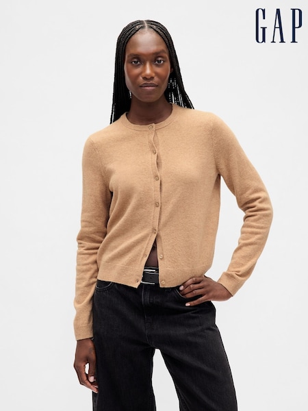 Gap Beige Soft Touch Crop Cardigan (W73675) | €57