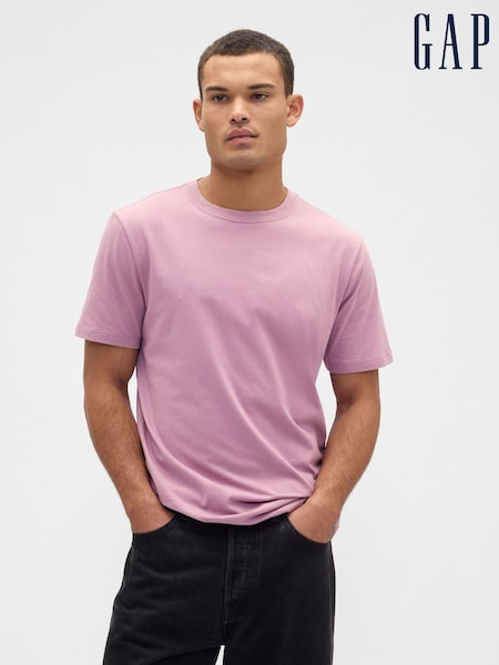 Gap Pink Everyday Soft Crew Neck T-Shirt (W73681) | €17