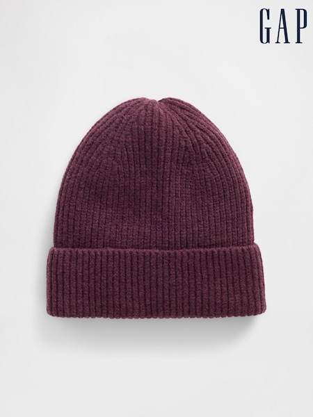Gap Burgundy Red CashSoft Stretch Beanie (W73682) | €22.50