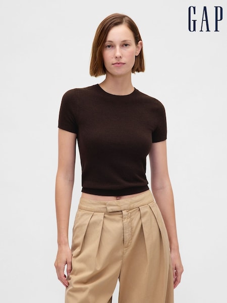 Gap Black Soft Touch Stretch T-Shirt (W73709) | €46
