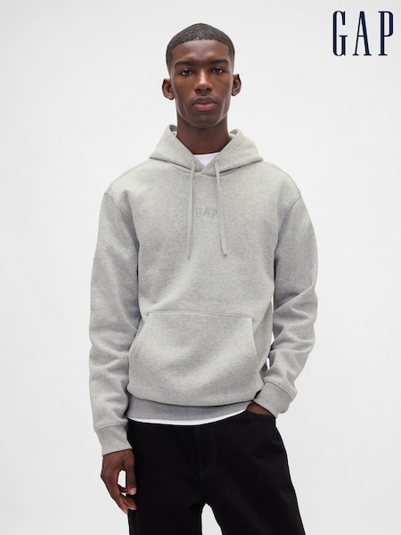 Gap Grey Relaxed Mini Logo Hoodie (W73733) | €50