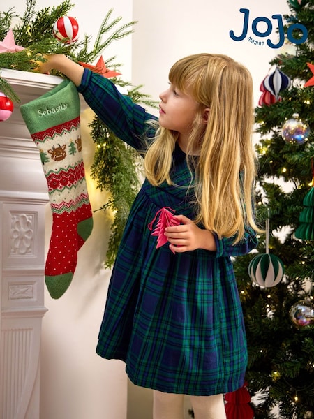 JoJo Maman Bébé Tartan Party Dress (W73845) | 64 € - 73 €