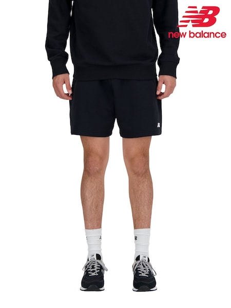 New Balance Black Essentials Fleece Shorts (W73848) | €46.50