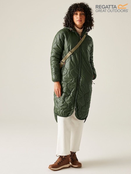Regatta Green Triea Coat (W74169) | €93