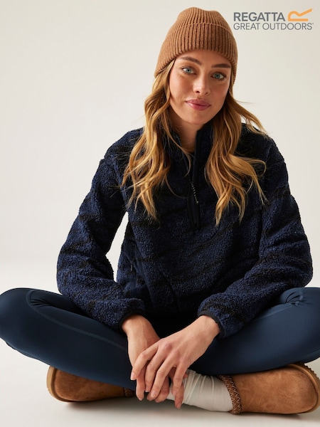 Regatta Blue Frankie Borg Half Zip Fleece (W74171) | €50