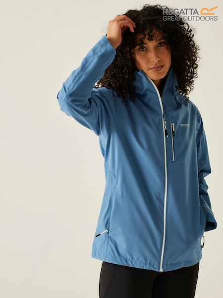 Regatta Light Blue Womens Birchdale II Waterproof Jacket (W74175) | €89