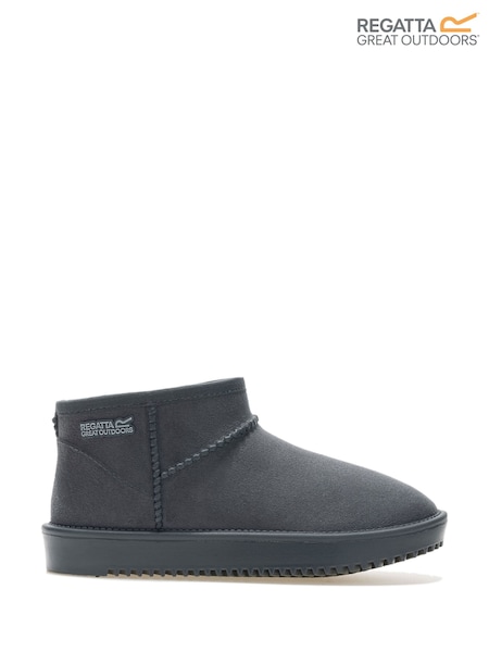 Regatta Grey Risley Short Junior Boots (W74359) | AED122