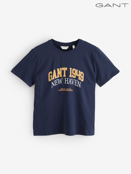 GANT Archive Logo Print T-Shirt (W74393) | € 46