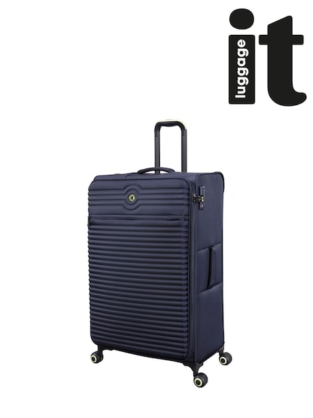 IT Luggage Large Blue Circulator Suitcase (W74538) | € 125