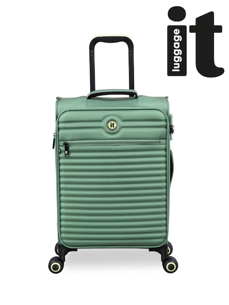 IT Luggage Green Circulator Cabin Suitcase (W74539) | R$ 590