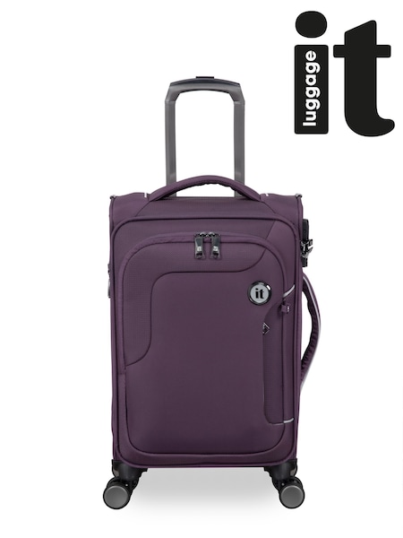 Lila - IT Luggage Purple Teleported Plum Cabin Suitcase (W74545) | 109 €