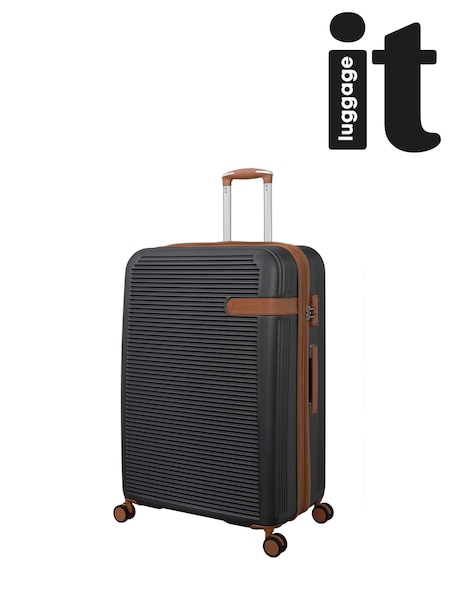 Grau - IT Luggage Large Grey Clarify Suitcase (W74555) | 125 €