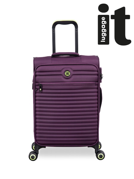 Lila - IT Luggage Purple Circulator Cabin Suitcase (W74563) | 94 €