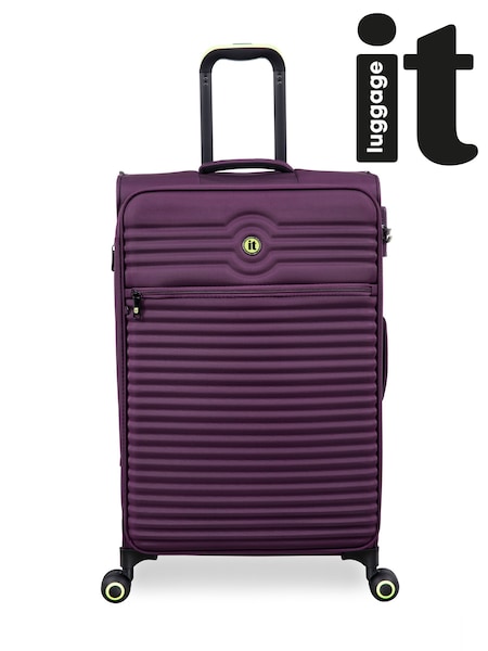 Lila - IT Luggage Medium Purple Circulator Suitcase (W74564) | 109 €