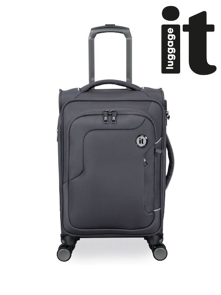 Grau - IT Luggage Grey Teleported Cabin Suitcase (W74567) | 109 €