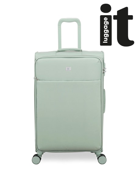 IT Luggage Medium Green Lustrous Luxe Desert Sage Suitcase (W74581) | R$ 740