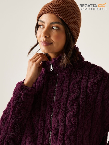 Regatta Purple Alaiya Fluffy Fleece (W74591) | €40