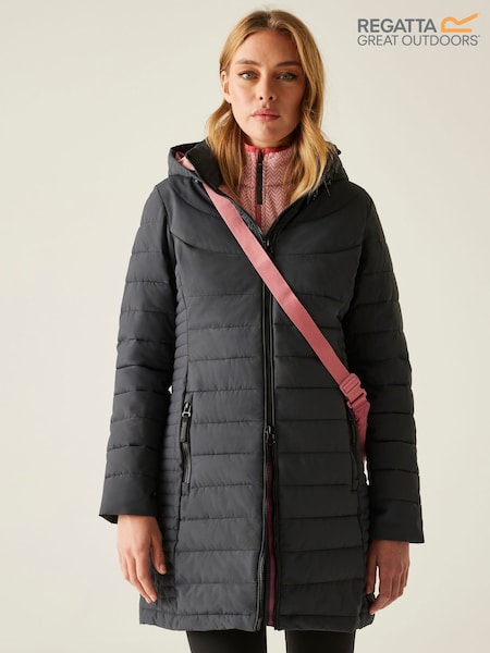 Regatta Grey Andria Heavyweight Coat (W74599) | €89