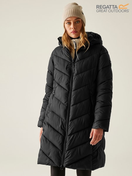 Regatta Black Anita Heavyweight Coat (W74603) | €129