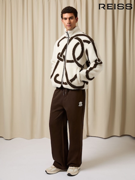 Reiss White/Brown Kidd Jacket (W74651) | €230