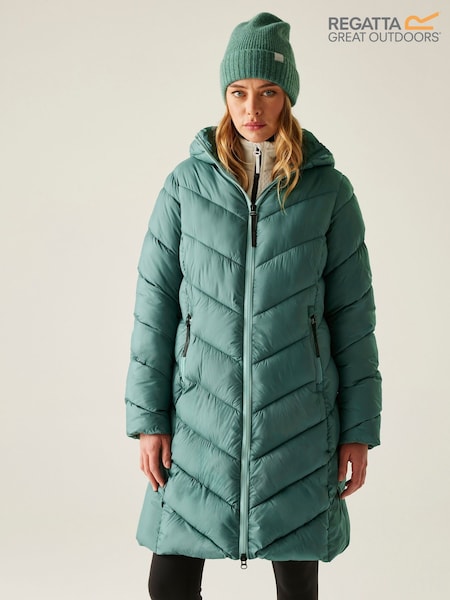 Regatta Green Anita Heavyweight Coat (W74711) | €116