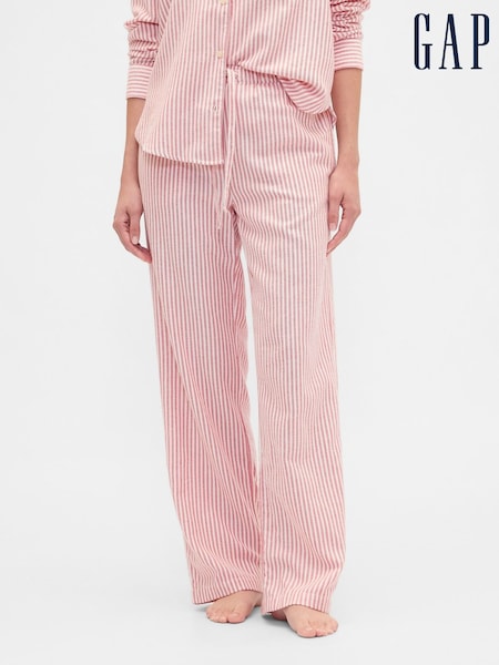 Gap Red Stripe Flannel Pyjama Trousers (W75190) | €32.50