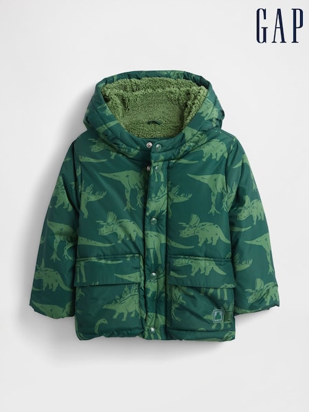 Gap Green Cosy Puffer Jacket (6mths-5yrs) (W75222) | €66