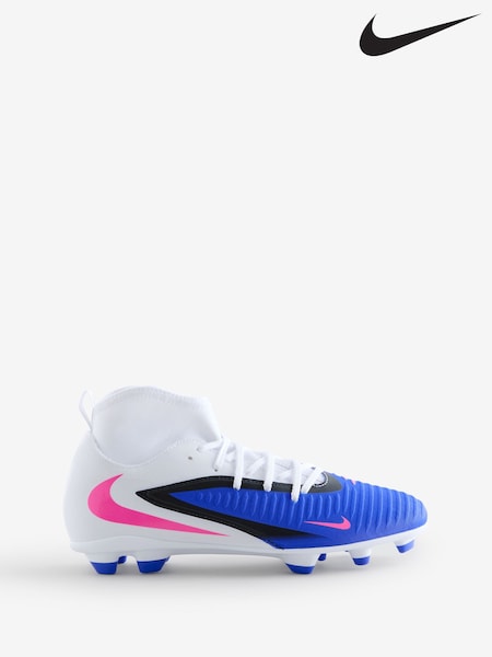 Blå/Hvit - Nike Phantom Multi Ground Football Boots (W75375) | kr942