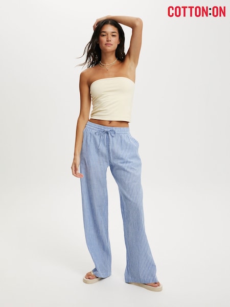 Cotton On Blue Haven Wide Leg Trousers (W75518) | R$ 295