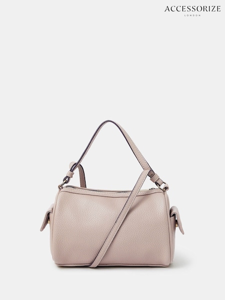 Accessorize Brown Faux Leather Cross-Body Bag (W76066) | €35