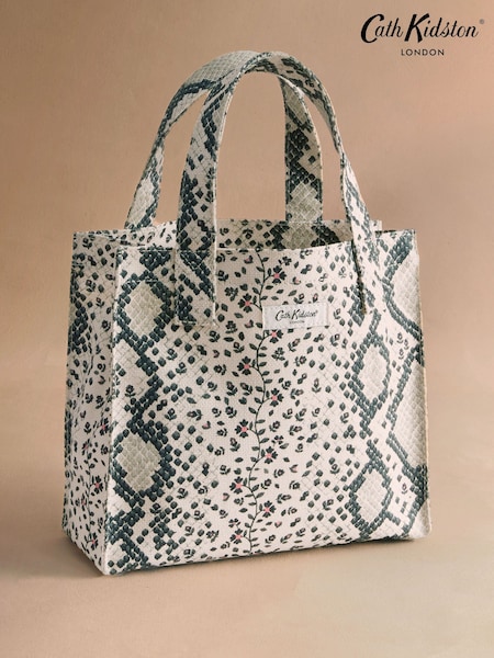 Cath Kidston Snake Print Small Cotton Jute Book Bag (W76355) | €38