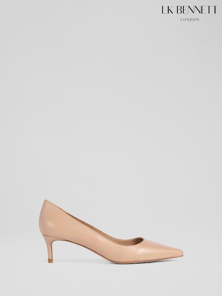 LK Bennett Natural Ava New Signature Trench Nappa Leather Court (W76365) | € 310