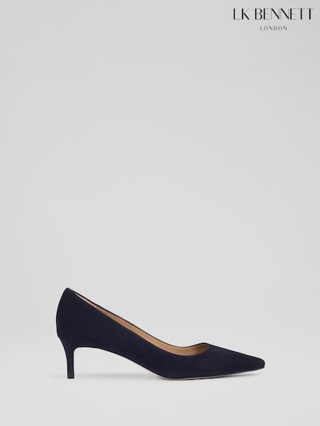 LK Bennett Blue New Ava Signature Navy Sandal (W76366) | € 310