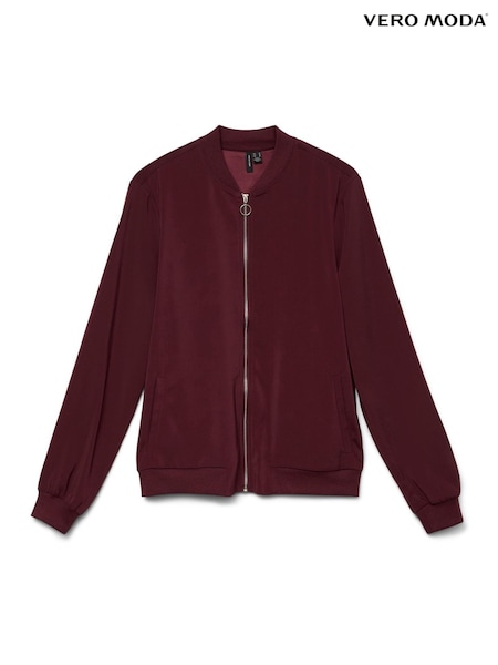 VERO MODA Red Lightweight Bomber Jacket (W76683) | €44