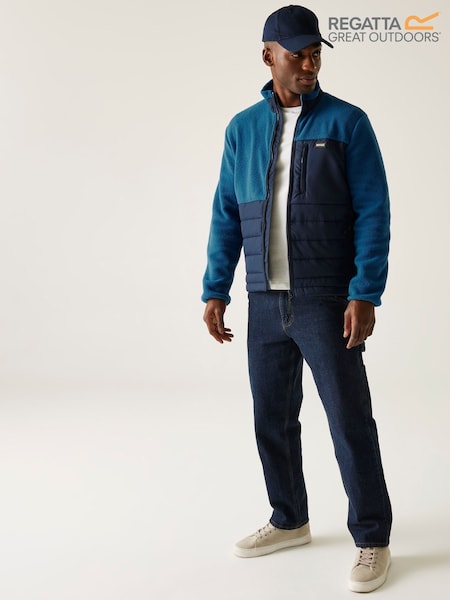 Regatta Blue Frankie Borg Hybrid Fleece (W76696) | €62