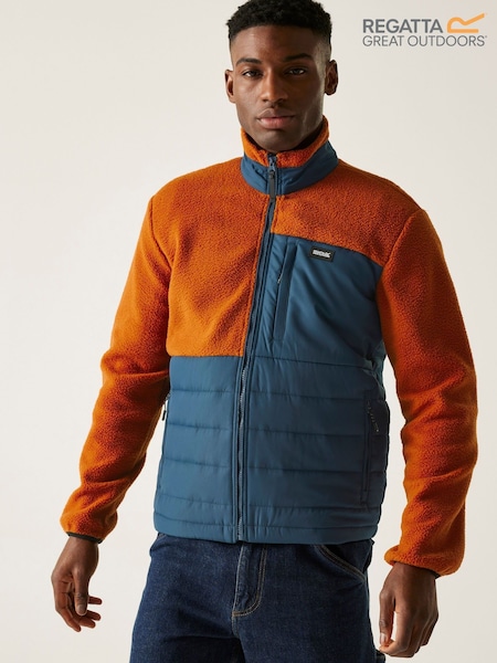 Regatta Orange Frankie Borg Hybrid Fleece (W76701) | AED285
