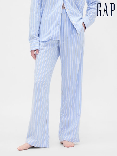 Gap Blue Flannel Pyjama Trousers (W76745) | €33