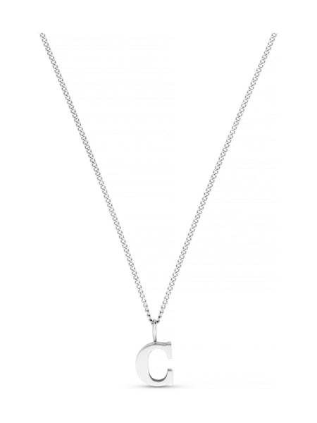 Orelia Luxe Gold Tone C Initial Waterproof Necklace with Giftbox (W76916) | €51